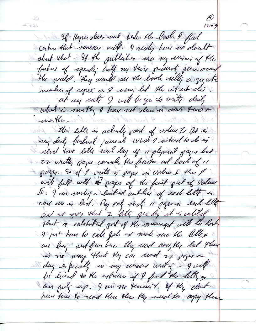 Dr John WorldPeace 2008 Prison Journal